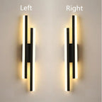 LED Copper Pipe Wall Lamp with Acrylic Shade