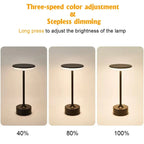 LED Rechargeable Portable Bedroom Table Lamp w/Touch Sensor - Lightify